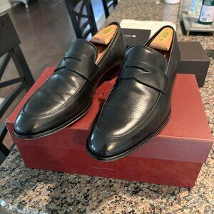 To Boot New York Francis Penny Loafers (Black)